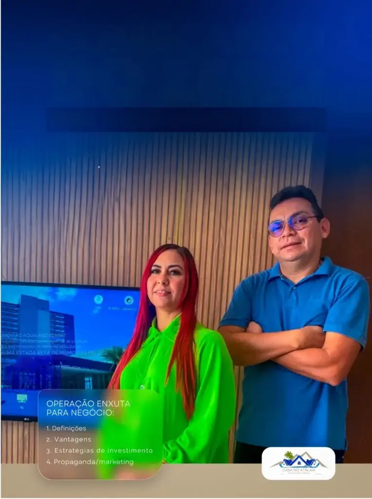 Foto dos empresários do ramo Imobiliário Marivaldo Maia e Marta Pompeu